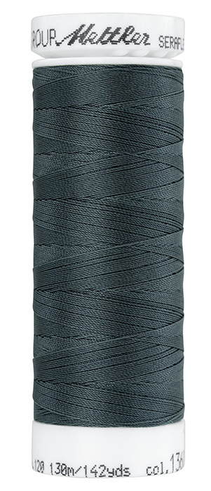 Seraflex 130m elastisches Nähgarn - 1360 anthrazit