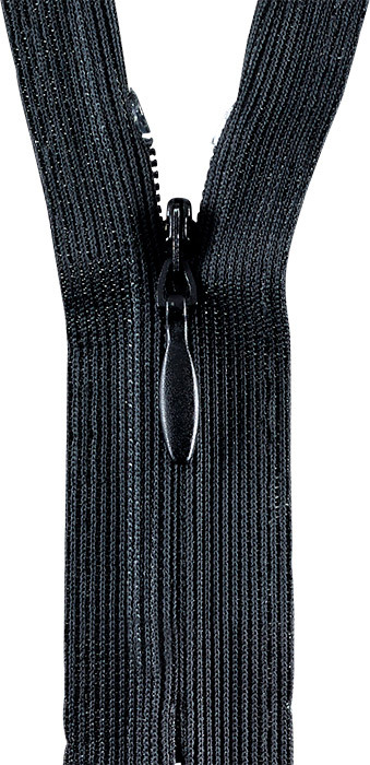 Reißverschluss - S43 Tropfenschieber - Kleider/ Röcke - nahtverdeckt - 20cm - schwarz