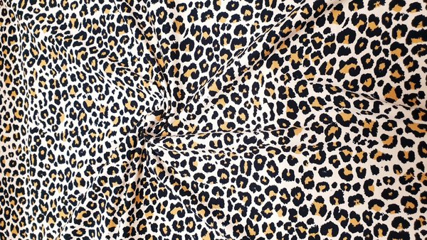 Jersey - Animalprint - Gepard - beige