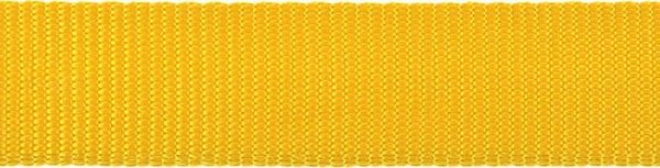 Gurtband uni 30mm - glänzend - gelb
