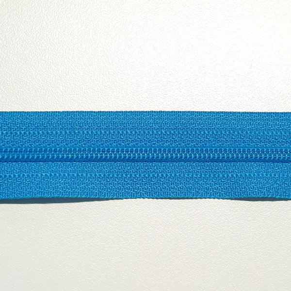 Endlosreißverschluss - S40 - türkisblau