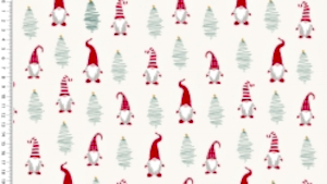 Jersey - Christmas Gnome - Wichtel - weiß