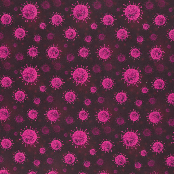 Baumwolle - Kim - Virus - pink